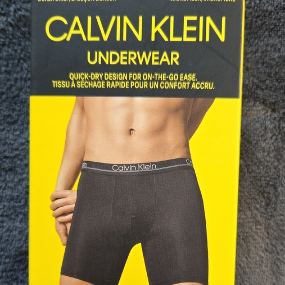 Calvin Klein Blue Boxer Briefs Premium Comfort - Picture 7 of 7